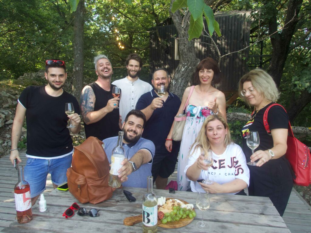 WINESAFARI Svaty Jur Slovakia local glass of wine tasting attraction the best guided tour outdoor fun Pinzgauer new experience vineyards in Bratislava area close to Vienna Austria in Central Europe improve your team and suprise your team with outdoor teambuilding