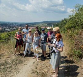 WINESAFARI Svaty Jur Slovakia local glass of wine tasting attraction the best guided tour outdoor fun Pinzgauer new experience vineyards in Bratislava area close to Vienna Austria in Central Europe group wine tasting teambuildings the most famous for international travellers